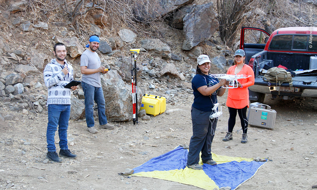 Equipo del Centro Pronatura de Información para la Conservación
