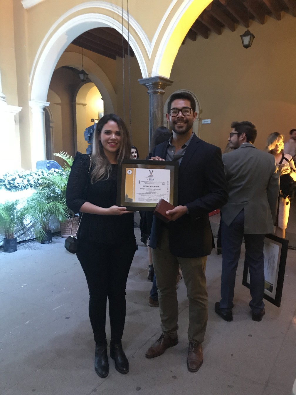 Arquitectos Fátima Córdova Borbón y Manuel Lizárraga Sandoval, de Hant Arquitectos.