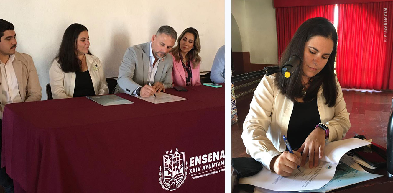 Firma de carta de adhesión