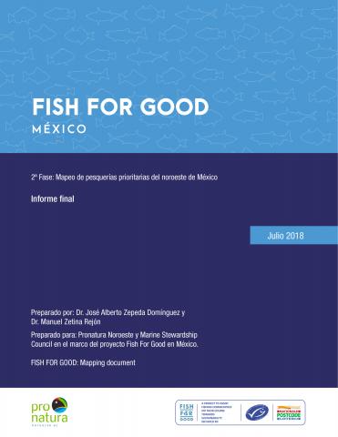 Fish for good México. 2ª Fase: Mapeo de pesquerías prioritarias del noroeste de México