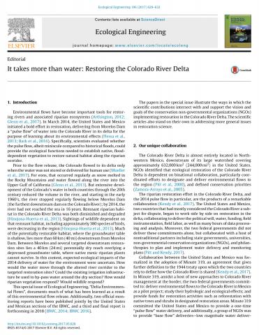 It takes more than water 