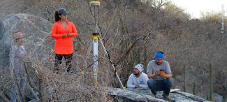 CPIC team during field work in the San José Basin, Baja California Sur. 