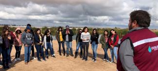 Actividad educativa sobre el Humedal Cucapá